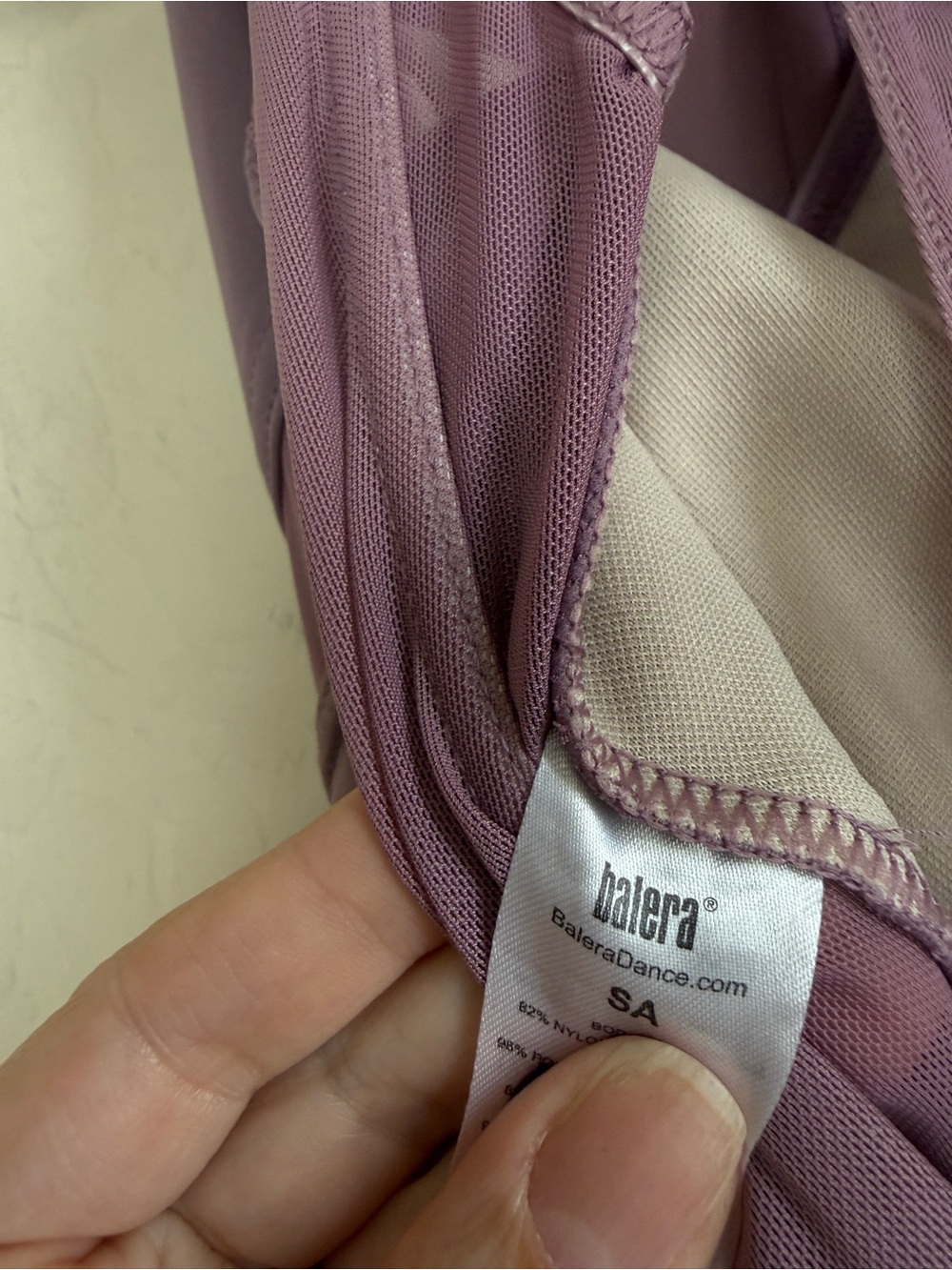 Balera Small Adult Mauve Halter Midi Dance Dress Contemporary - Picture 6 of 7